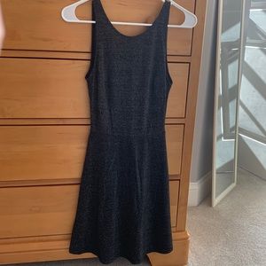 Divided Black + Sparkly Dress